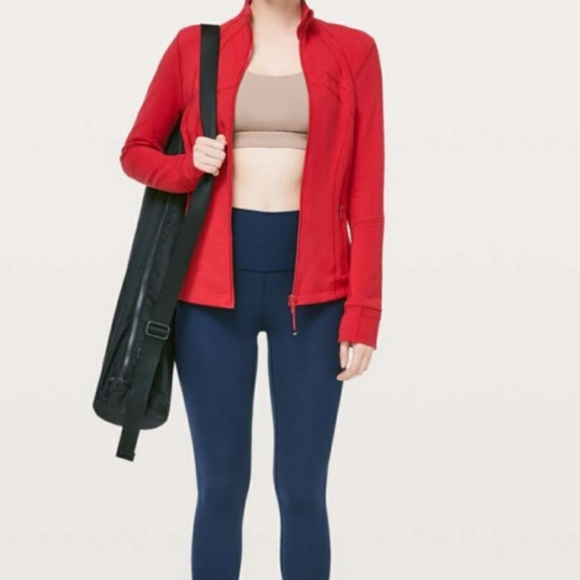 Lululemon Define Jacket - Dark Red - Picture 3 of 9